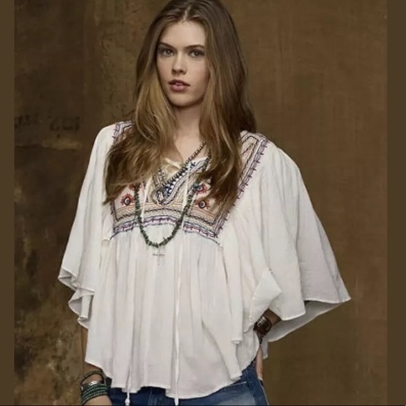 Denim & Supply Ralph Lauren Tops - Denim & Supply Ralph Lauren peasant top